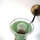 Diabolo glass wall lamp 1950