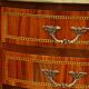 Pair of Bedside Tables / Salon in Marquetry Transition Style Louis XV/Louis XVI