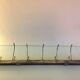 Coat rack with seven-headed metal industrial style / vintage 50-60s