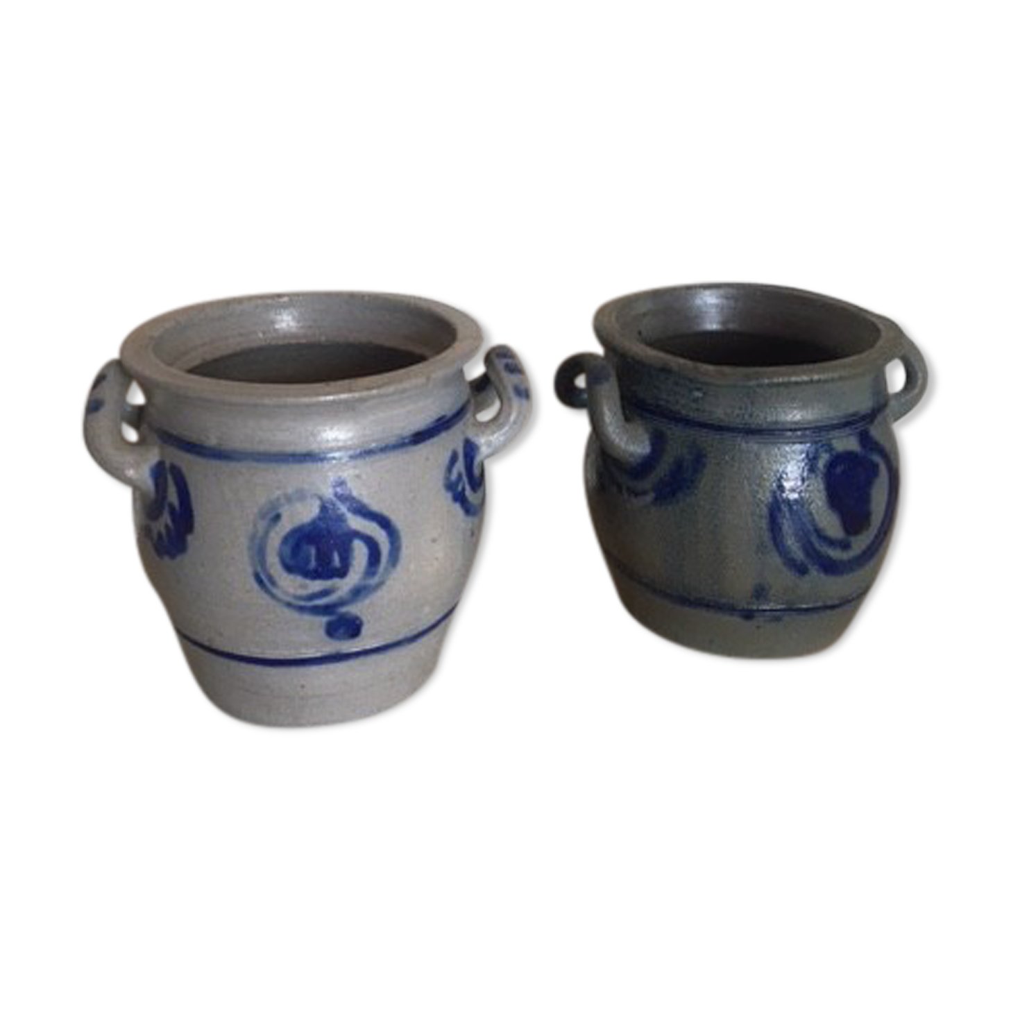 Lot of 2 large old vases in Vosges reso)