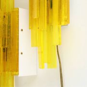 Acrylic wall lamps by Claus Bolby Cebo Industri, Denmark, 1970s, set of 2