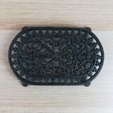 Black cast iron underside