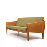 Rare Illum Wikkelsø Sofa in Oak early 1950s.