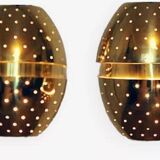Hans-agne jakobsson pair of egg-shaped ceiling lights, florina model t790