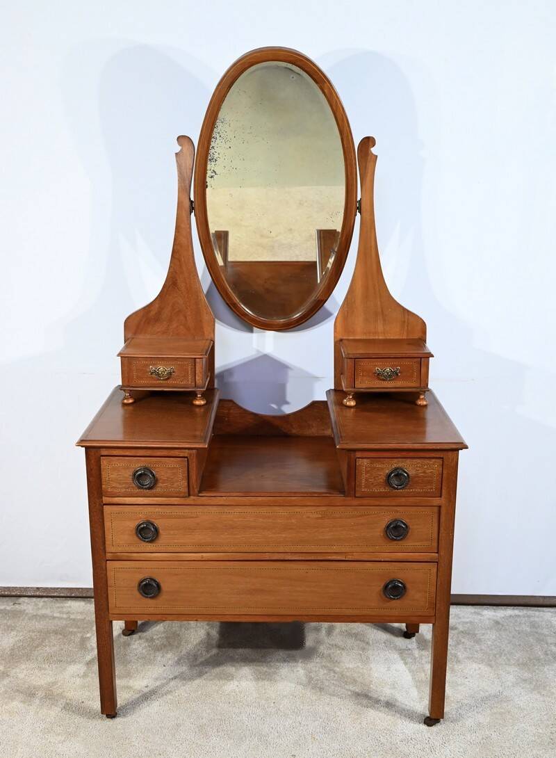 Petite coiffeuse anglaise en acajou – 1920
