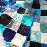 Vintage patchwork throw