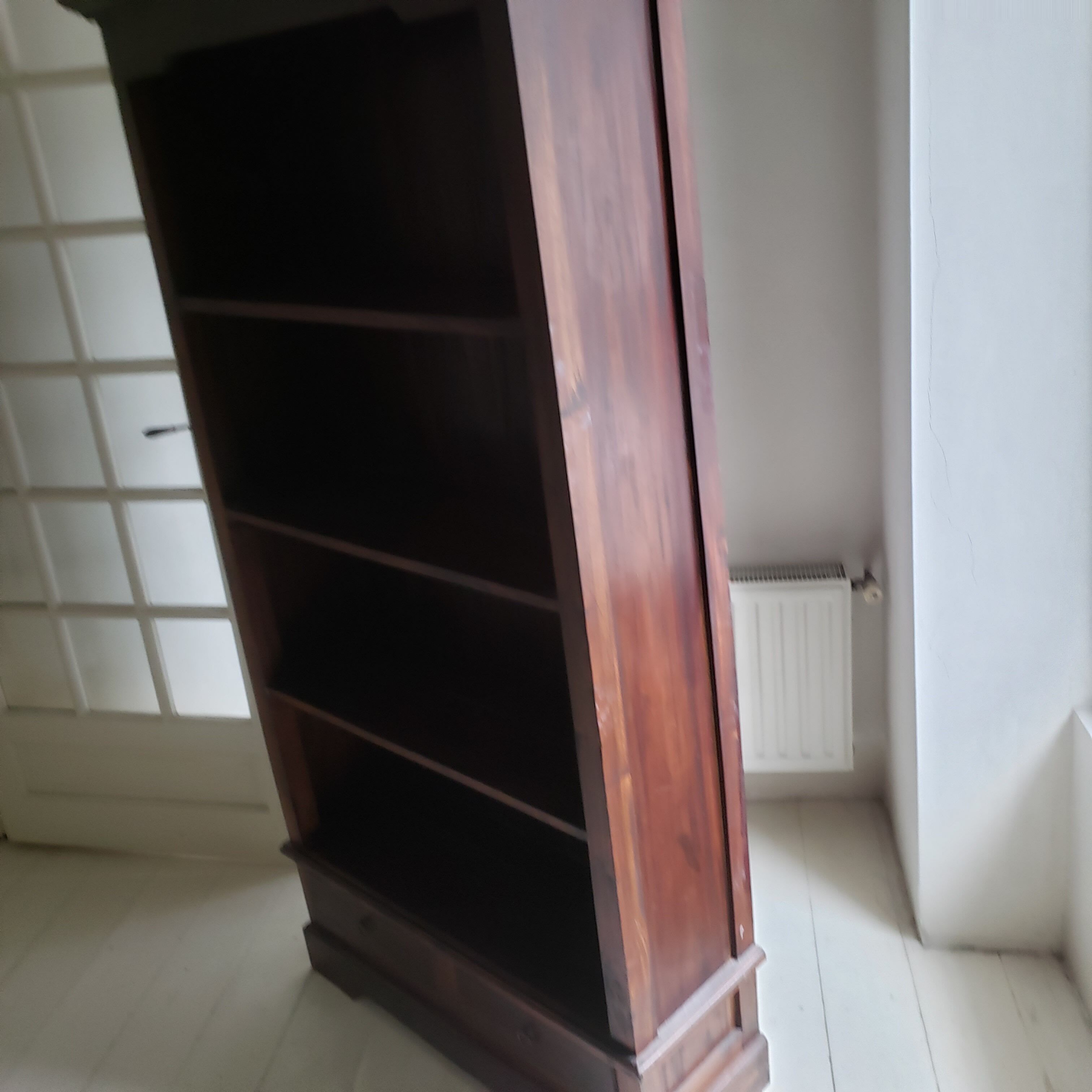 Wood bookcase