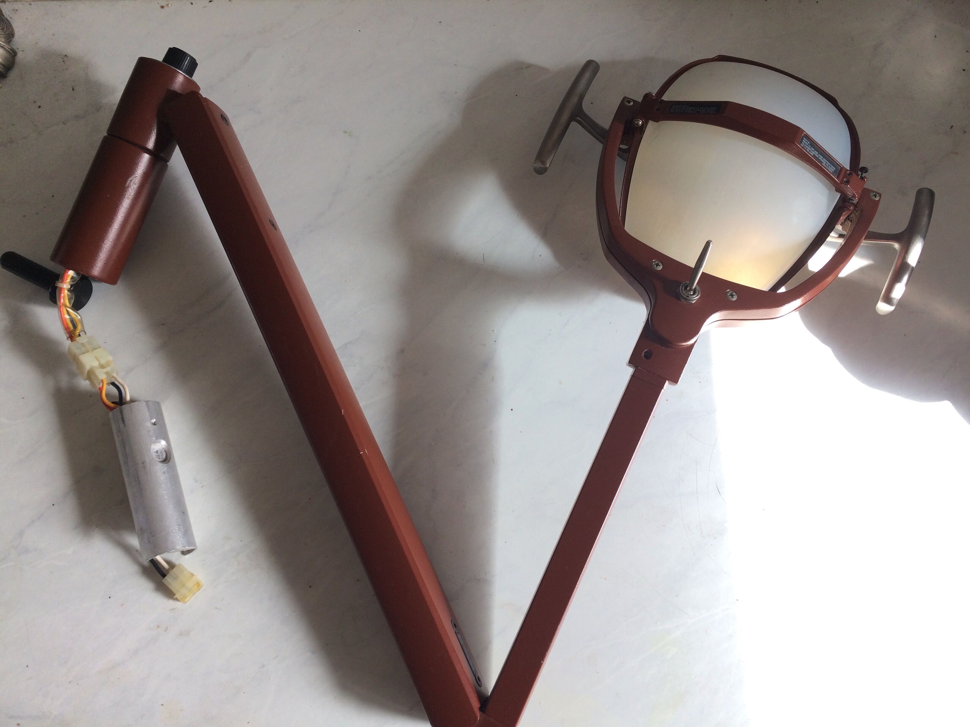 Dentist Pelton&Crane Lamp/Articulated Arm Wall Lamp/Indus Design 80's