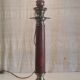 Table lamp base in bronze and marble - 19th century