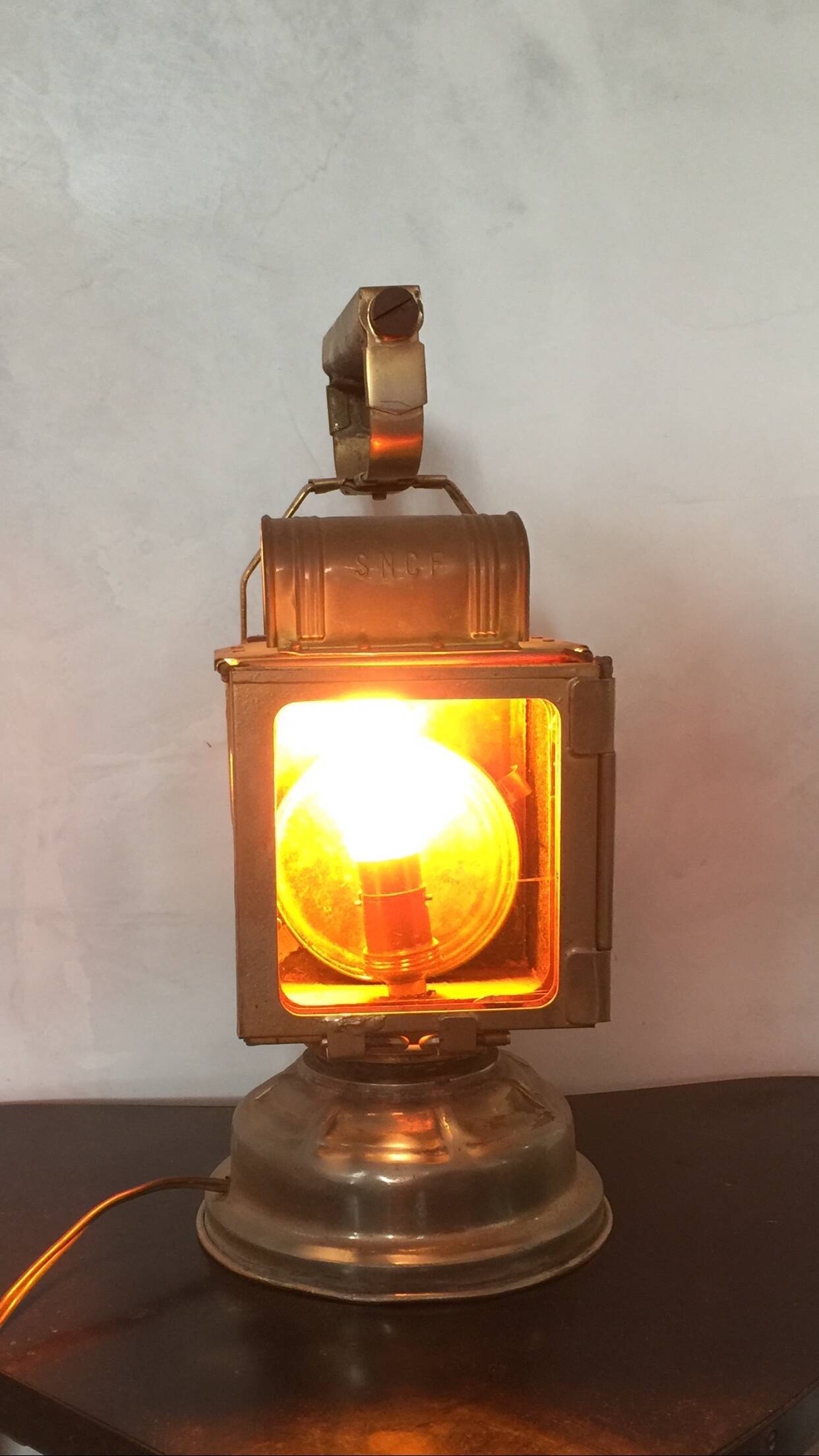 lanterne ancienne sncf