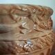 Digoin 19th century majolica ceramic pot cover