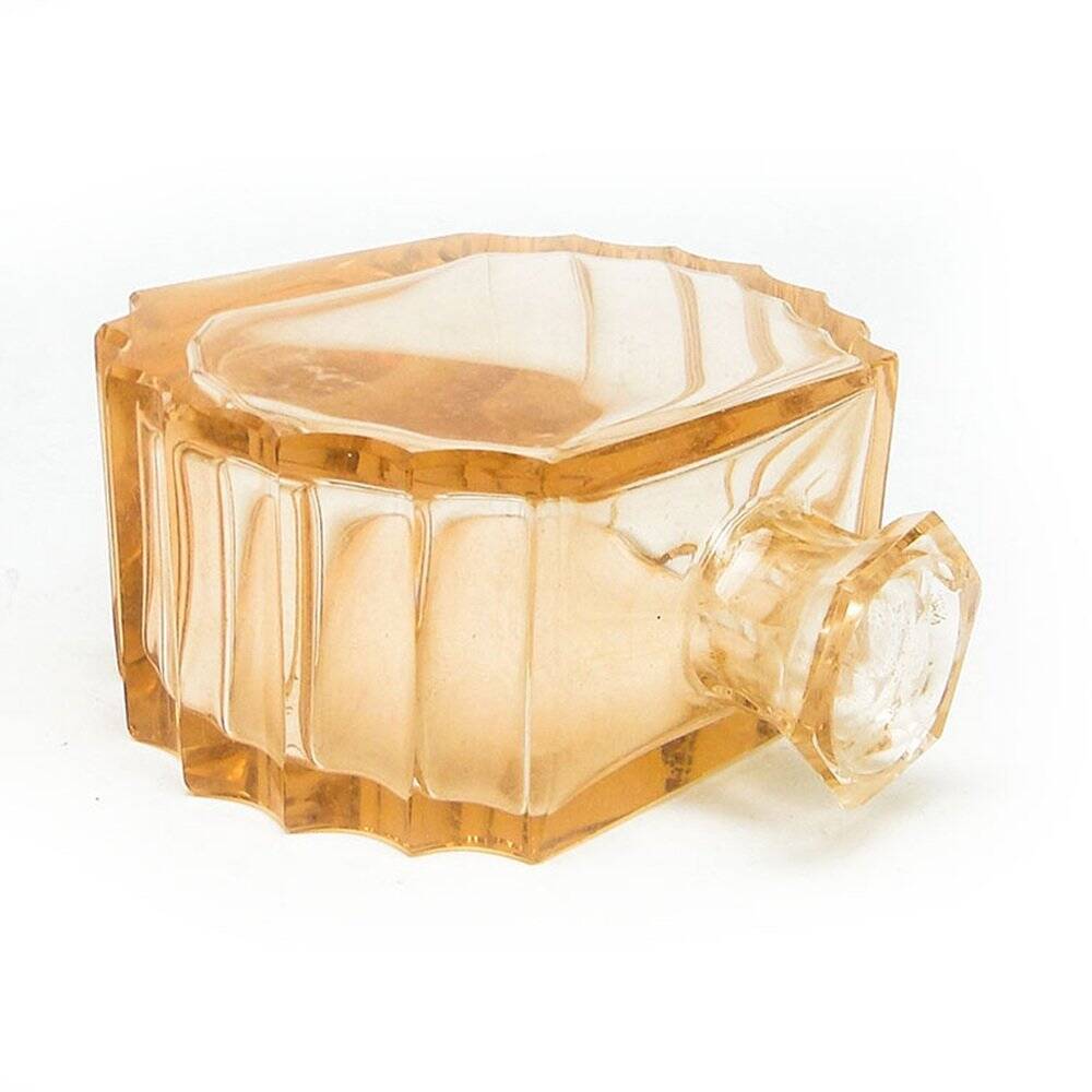 Art Deco carafe from Moser, Czechoslovakia, 1930s