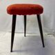 Vintage tripod stool red moumoute