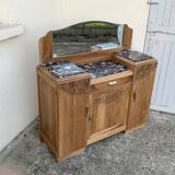 Buffet art déco noyer brut 1920