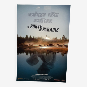 Affiche de cinéma La porte du paradis