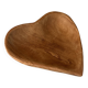 Hand-Carved Heart-Shaped Wooden Bowl | Rustic Cottagecore Catchall