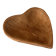 Hand-Carved Heart-Shaped Wooden Bowl | Rustic Cottagecore Catchall
