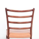Ensemble de 6 chaises à repas Johannes Andersen, années 1960