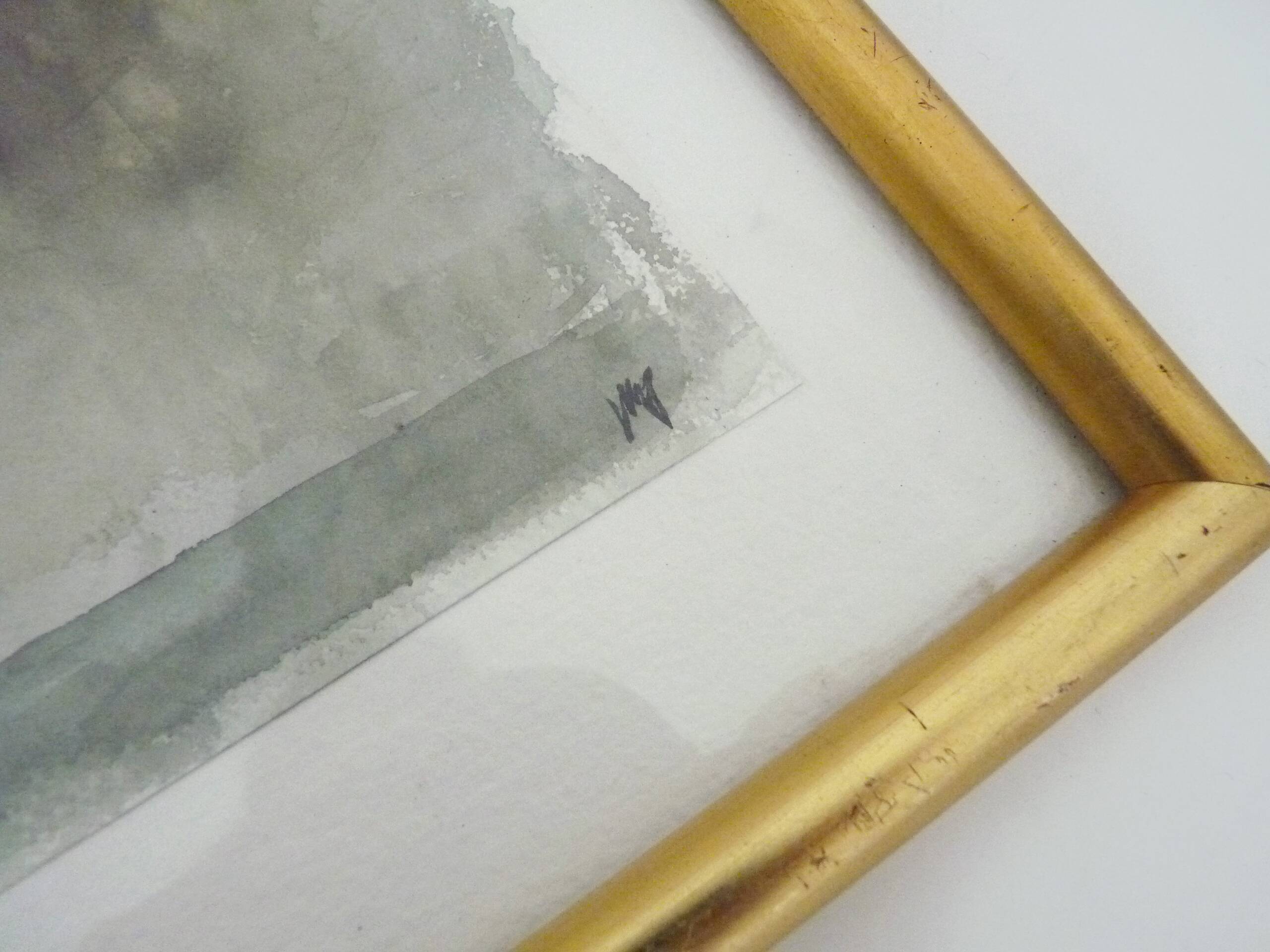 Oil on wood by Riccardo Capone Procession 50s 60s