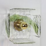 Applique murale en verre conçue par Carlo Nason pour Kalmar, années 1960