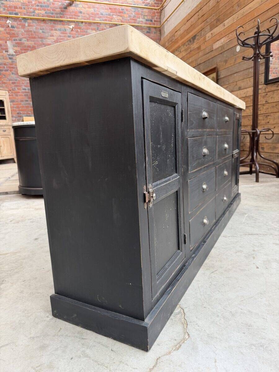 Workshop furniture from the early 20th century.