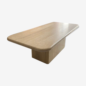 Table basse en travertin