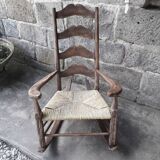 Brutalist rocking-chair