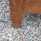 Old Parisian wardrobe 1 door 1stiroir in beech and ash