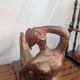 Terracotta Sculpture of a Slender Woman, Abstract Art Art Deco Style