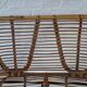 Italian mid century bamboo and iron 2-seater sofa, 1960s