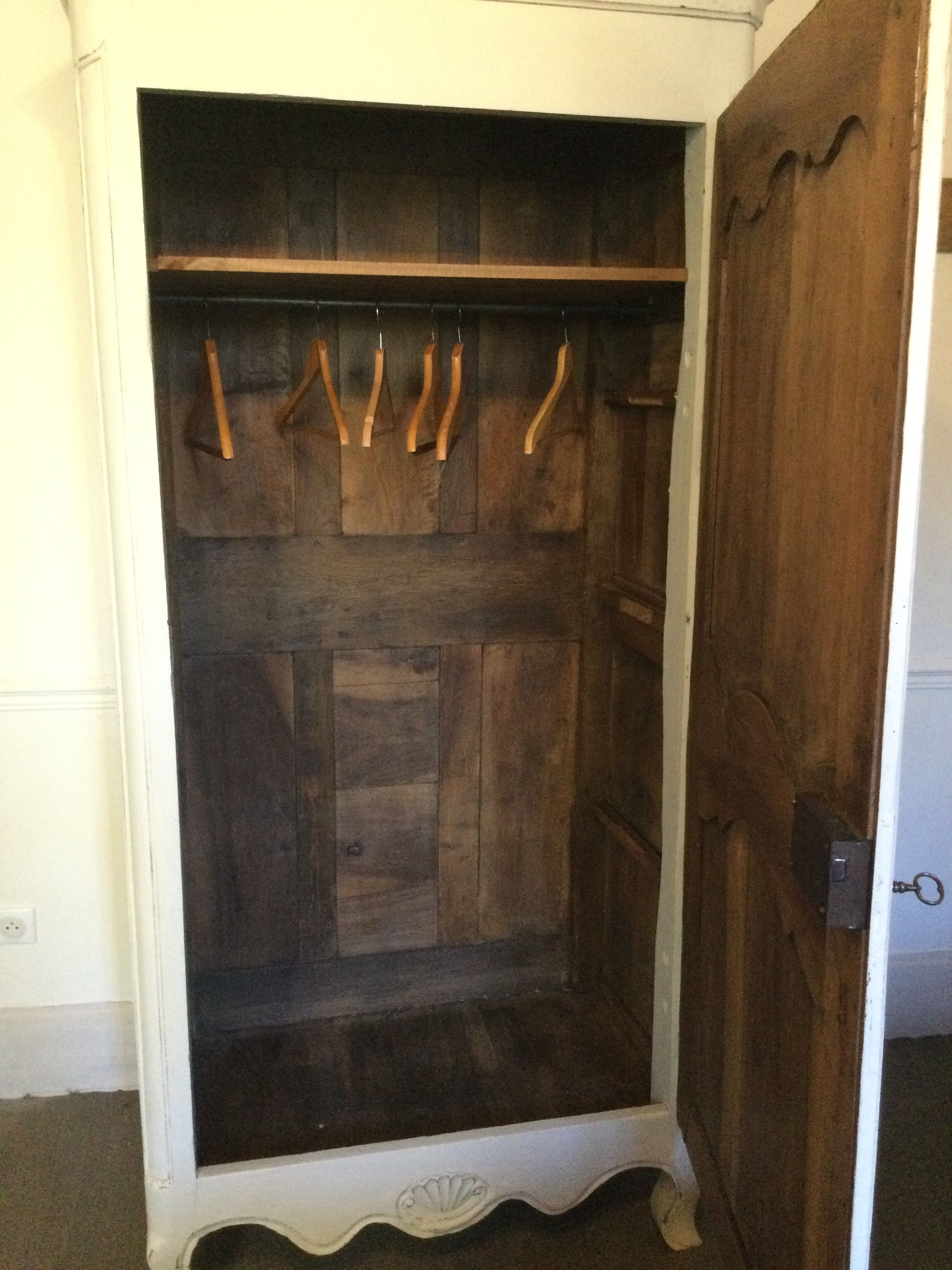 Antique knitted cabinet