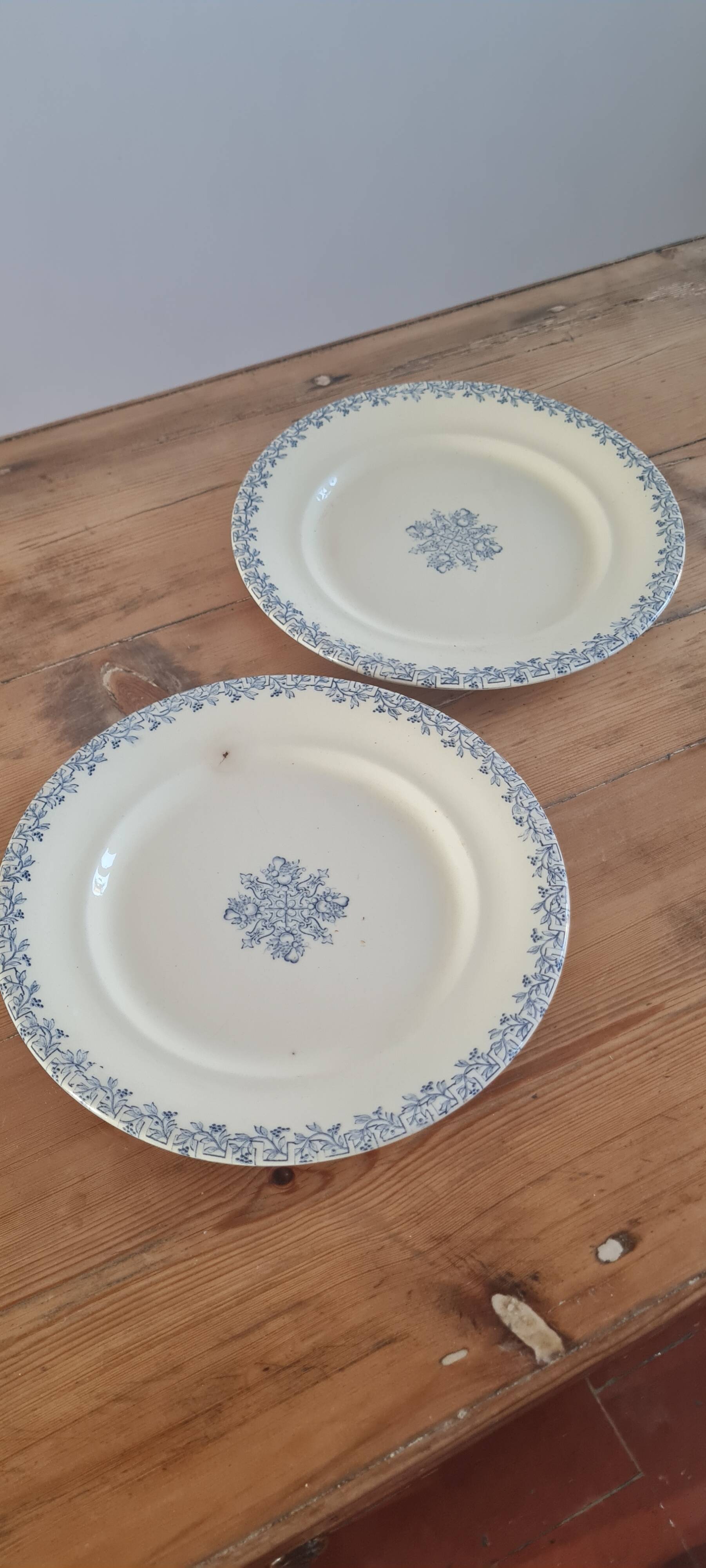Serving dish in iron earth