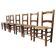 Farmhouse dining chairs, Spain 1970s