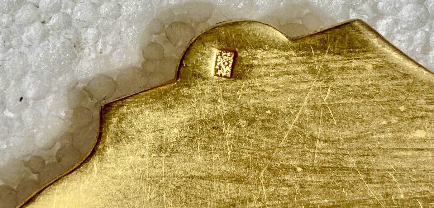 Minerva punch solid silver cake shovel - art deco - N°3