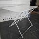 Old folding wrought iron garden table