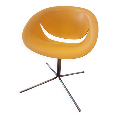 Fauteuil orange So Happy 4020, Marco Maran pour Maxdesign