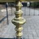 Antique bed 140x190 iron and brass