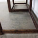 Vintage wooden table factory desk