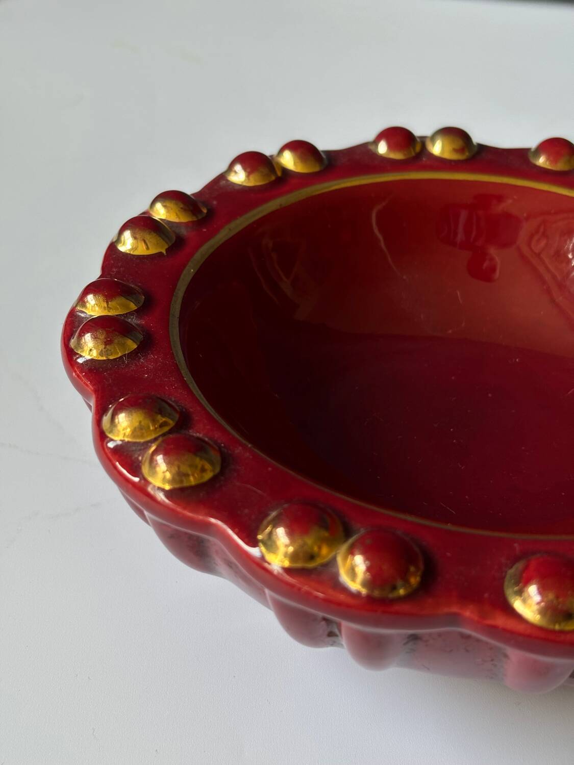 enamelled ceramic pocket emptier