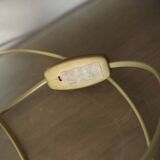 Pineapple lamp in golden brass