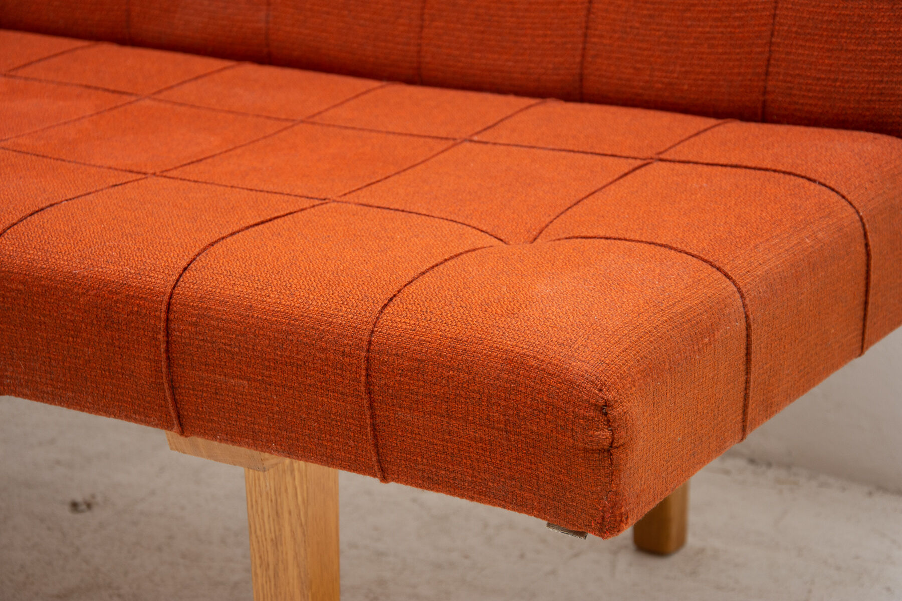Mid century folding sofa-bench, 1960s, Czechoslovakia