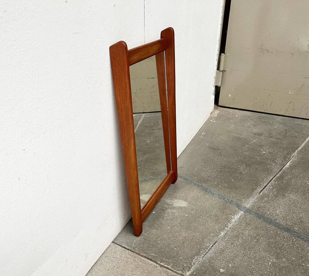Teak mirror from the mid-century, 1960s