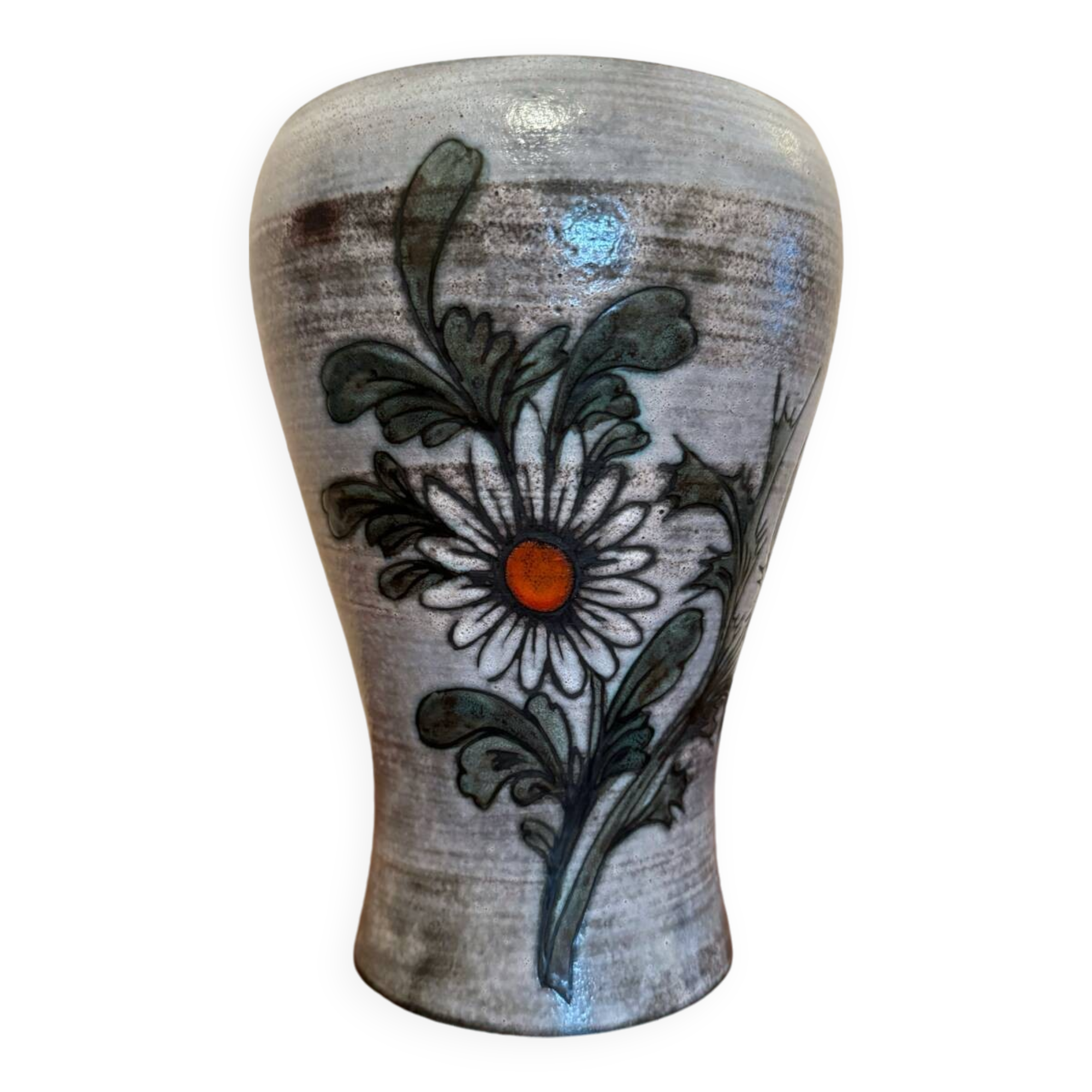 Fonck and Matéo ceramic vase from the 60s