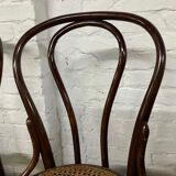 Pair of bistro chairs J&J Kohn early twentieth century
