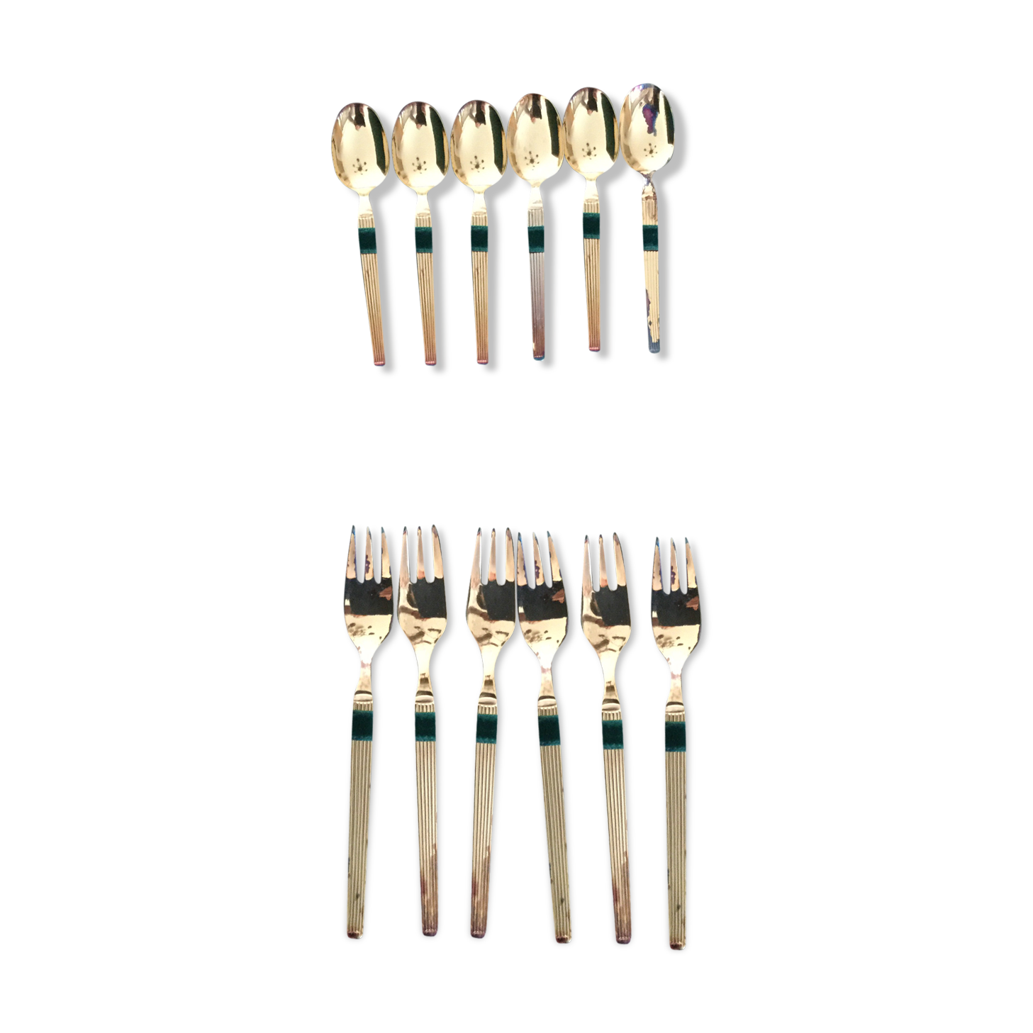 Vermeil dessert service