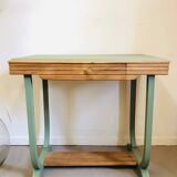 Art Deco walnut console