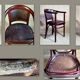 Fauteuil bureau Thonet A 868 style bistrot art déco