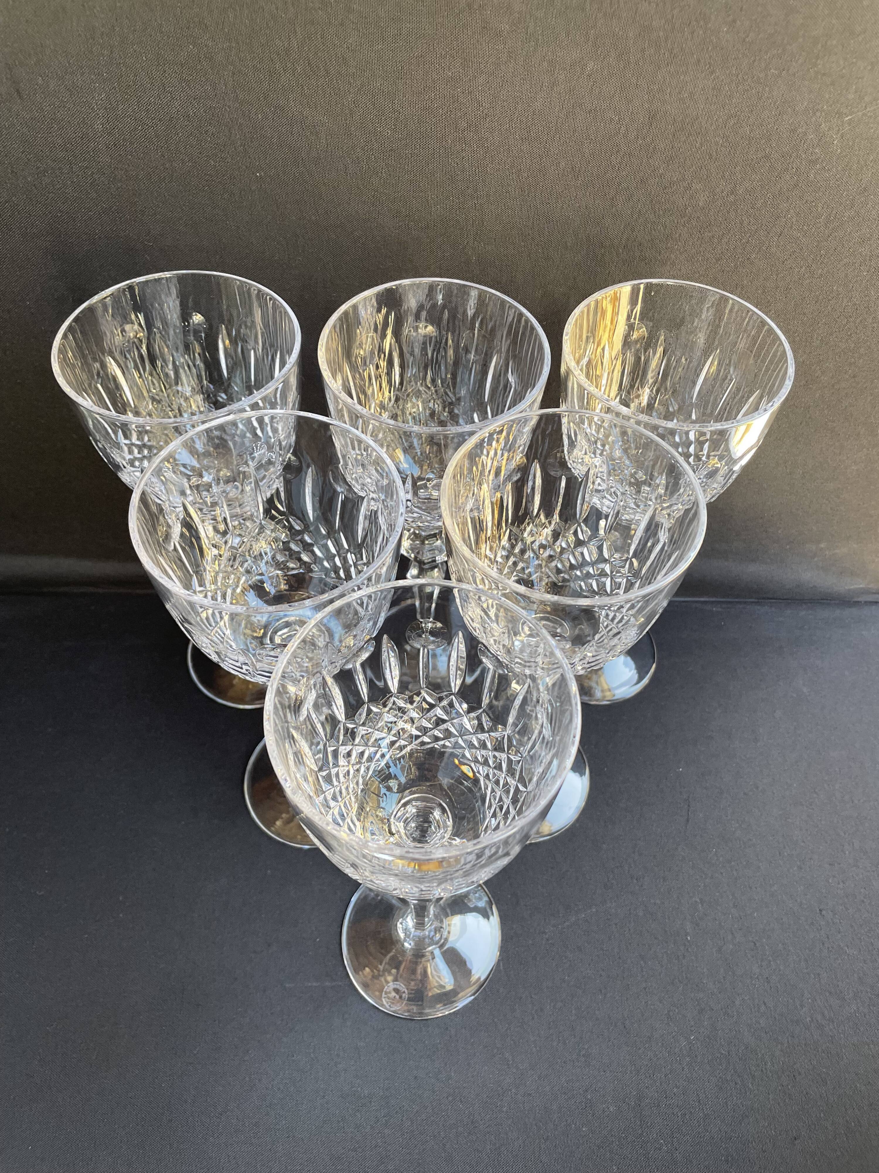 Red wine glasses Théodore Heitzman