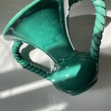 Vallauris vase signed Luc