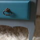 Bureau enfant dos d'âne vintage relooké